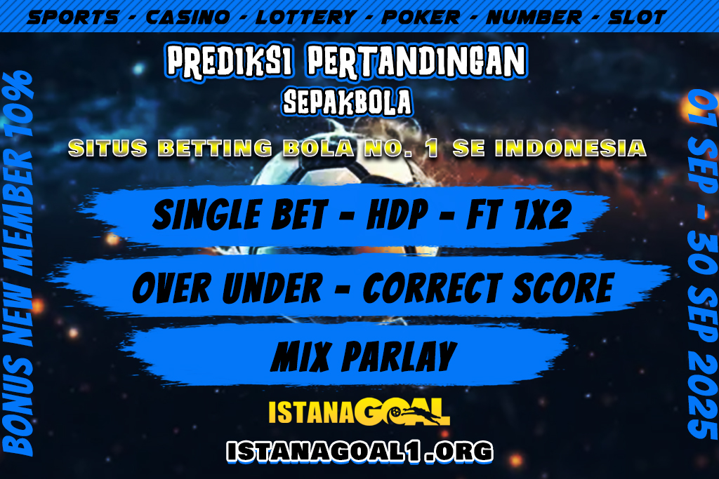PREDIKSI PERTANDINGAN BOLA 26 SEPTEMBER – 27 SEPTEMBER 2025