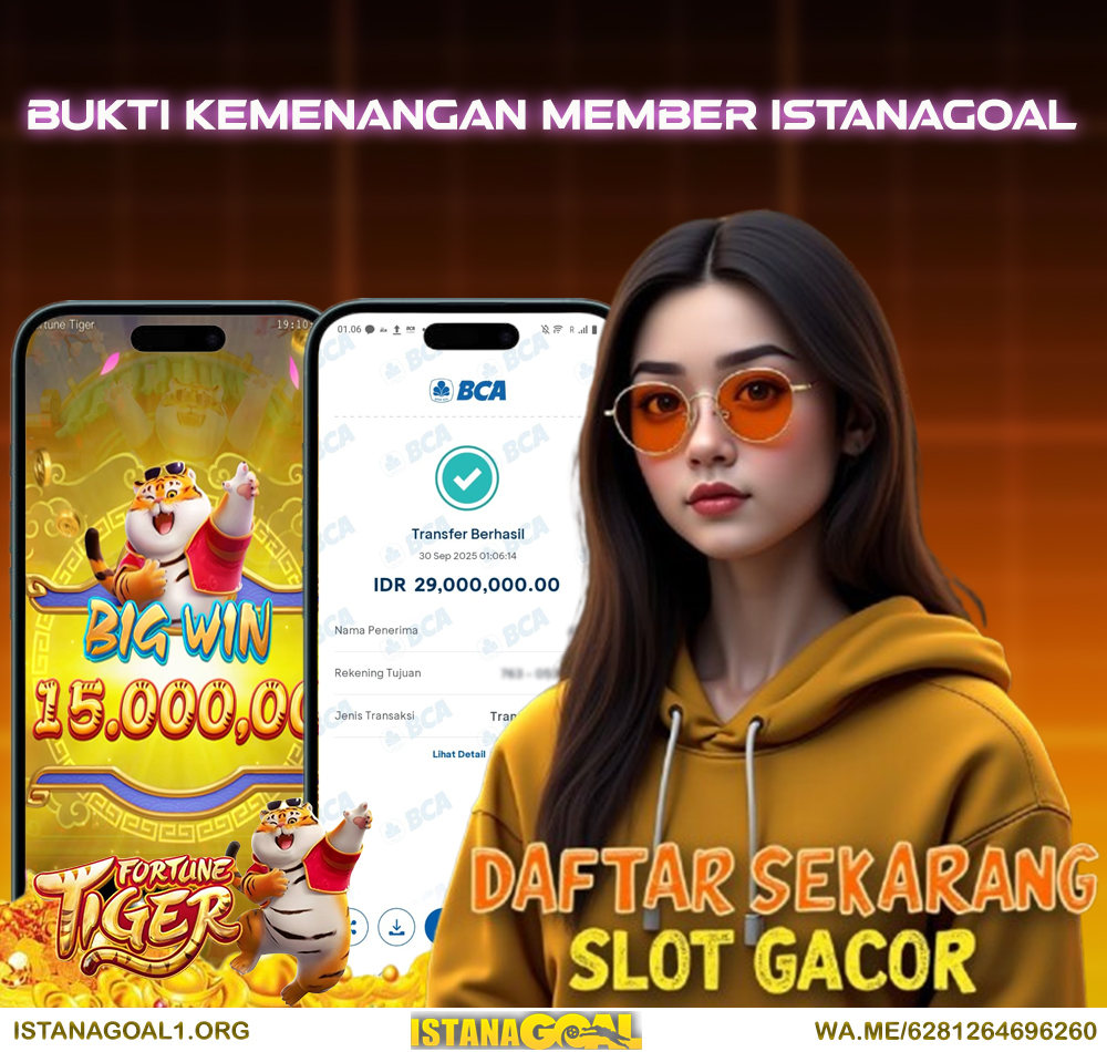 BUKTI KEMENANGAN MEMBER PADA TANGGAL 30 SEPTEMBER 2025