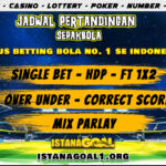 JADWAL PERTANDINGAN BOLA OKTOBER