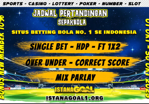 JADWAL PERTANDINGAN BOLA OKTOBER