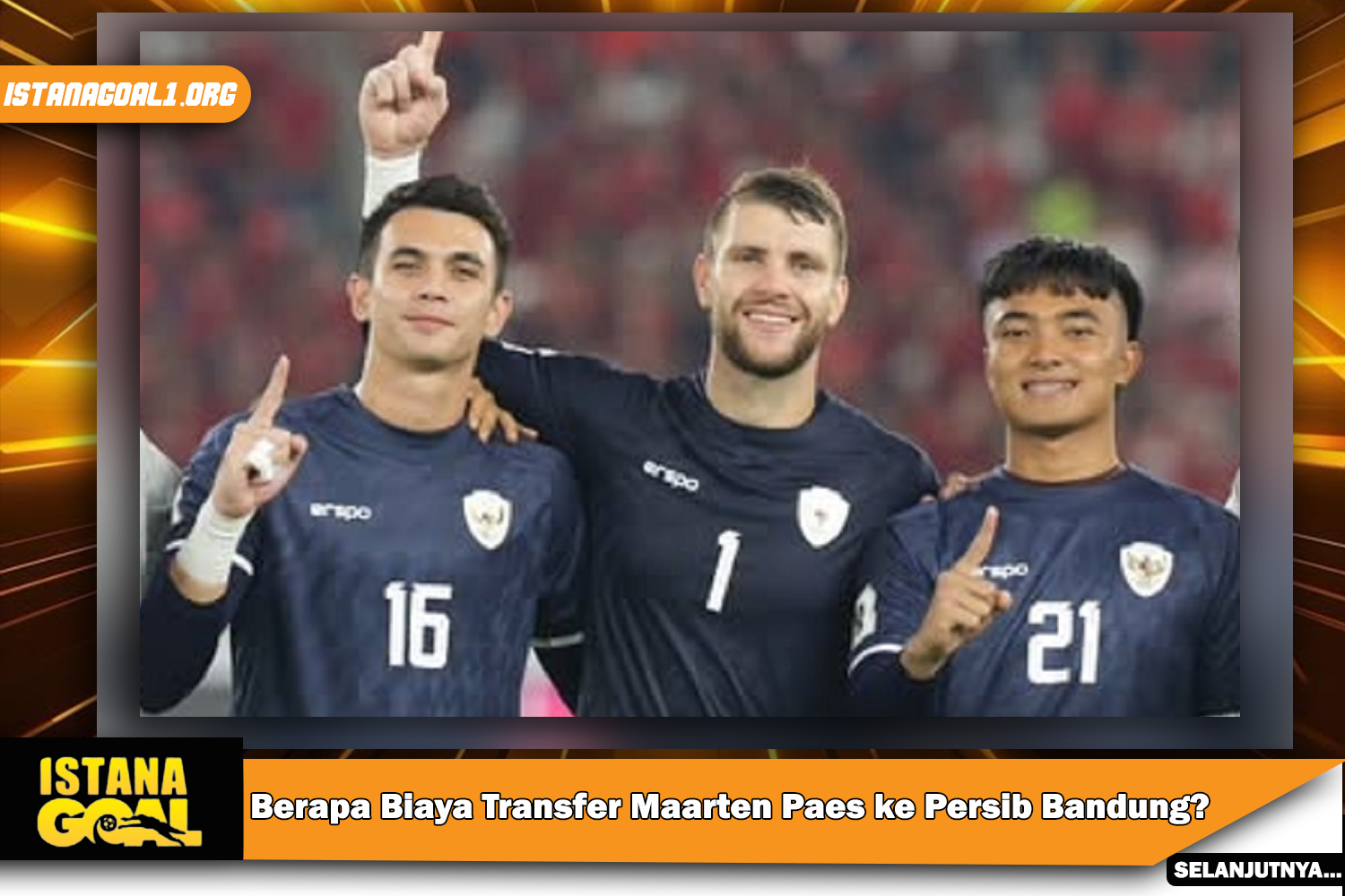 Berapa Biaya Transfer Maarten Paes ke Persib Bandung?