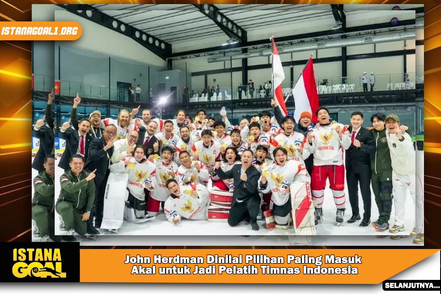 Cerita Hoki Es Indonesia Cetak Sejarah Raih Medali Emas Pertama di SEA Games